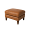 Leather Ottoman